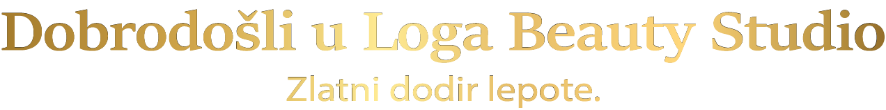 Dobrodošli — Dodir lepote